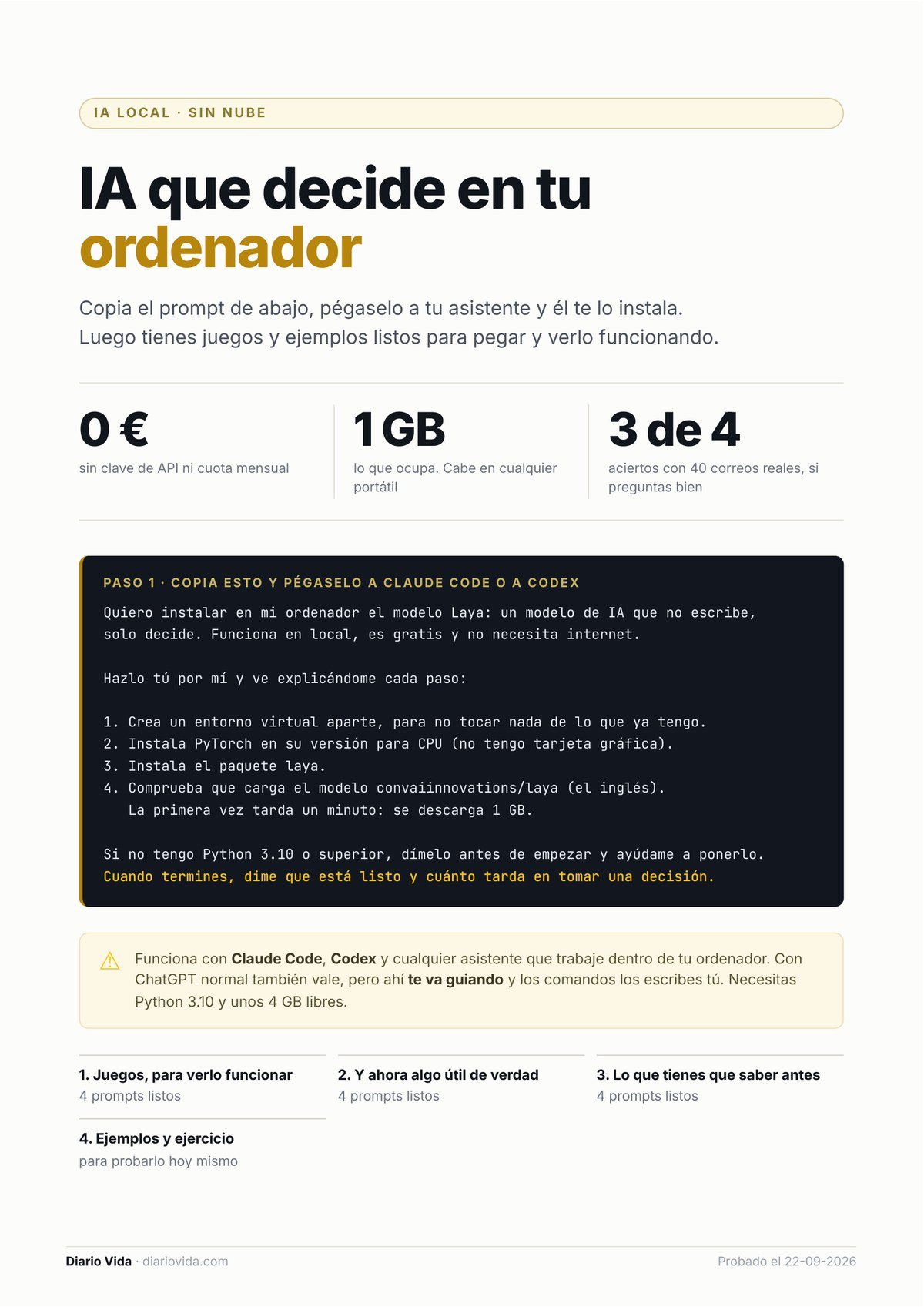 Portada de IA que decide en tu ordenador — Diario Vida