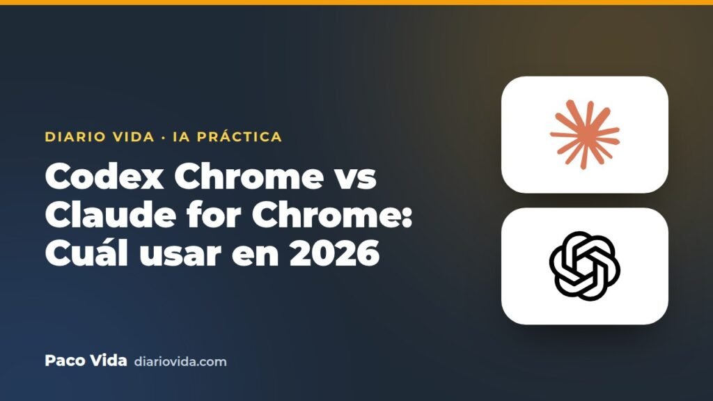 Codex Chrome vs Claude for Chrome: Cuál usar en 2026