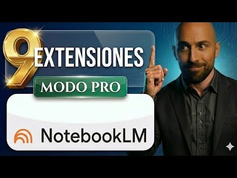 Ver el vídeo: 🚀 NotebookLM con Esteroides: 9 Extensiones para convertirte en un Dios de la Productivida