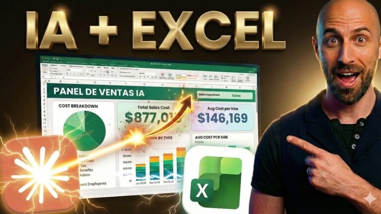 Ver el vídeo: 📊 Excel + Claude AI: Guía de Supervivencia para no volverte loco con las hojas de cálculo