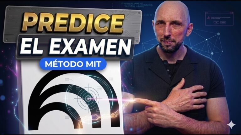Ver el vídeo: NotebookLM para oposiciones: el método del MIT en 5 prompts