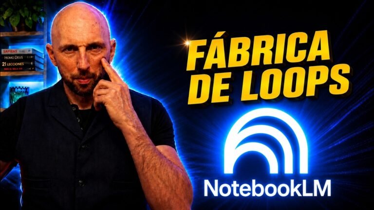 Ver el vídeo: Convierte NotebookLM en un generador de bucles (el método que no caduca)